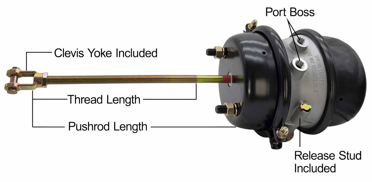 削除予定　バラ　FS FS-5606 30/30 STD Spring Brake (With Yoke) | FleetSpec – New